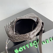 Bottega Veneta Mini Hop Brown Bag 25.5x14.5x11cm - 3