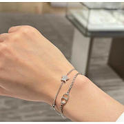 Dior Petit CD Double Bracelet Palladium - 2