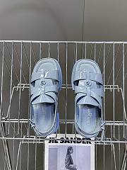 Louis Vuitton LV Maya Flatform Blue Sandal - 6