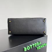 Bottega Veneta Ciao Ciao Bag Black Gold 34x26x15cm - 3