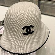 Chanel White Hat  - 4