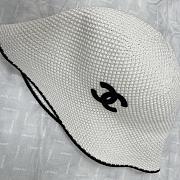 Chanel White Hat  - 2