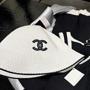 Chanel White Hat  - 3