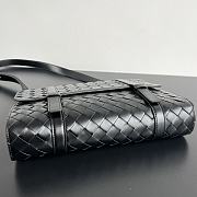 Bottega Veneta Piccolo Portfolio Bag Black 30x21x6.6cm - 6