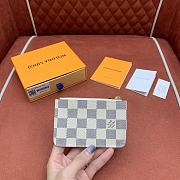 Louis Vuitton LV Romy Card Holder White 12x8x0.8cm - 4