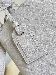 Louis Vuitton LV Petit Palais Bag Brume Grey 29x18x12.5cm - 3