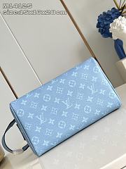 Louis Vuitton LV Dopp Kit Sky Blue 28x15x16.5cm - 3