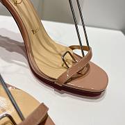 Christian Louboutin Condora 85mm Beige Patent Sandals - 4