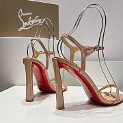 Christian Louboutin Condora 85mm Beige Patent Sandals - 2