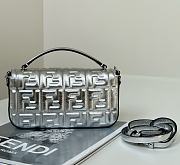 Fendi Phone Pouch Silver Bag 19x11x3cm - 5