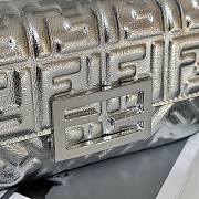 Fendi Phone Pouch Silver Bag 19x11x3cm - 3