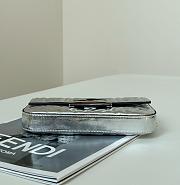 Fendi Phone Pouch Silver Bag 19x11x3cm - 2
