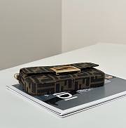 Fendi Phone Pouch FF Canvas Bag 19x11x3cm - 5