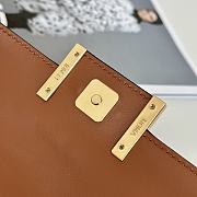 Fendi Phone Pouch Brown Bag 19x11x3cm - 5