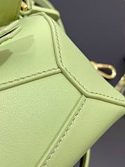 Loewe Puzzle Mini Shoulder Bag Green 18x12x8cm - 2