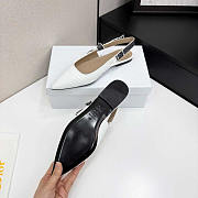 Dior Toujours Slingback Flat White - 3