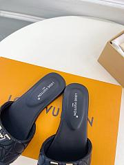 Louis Vuitton LV Mare Flat Mules Black - 2