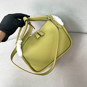 Prada Leather Handbag Green Bag 25x18x10cm - 4
