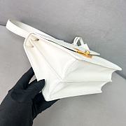 Prada Soft Sound Medium Shoulder Bag White 28x16x10cm - 6