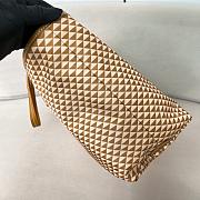Prada Symbole Shopping Brown Bag 33x29x14cm - 3