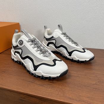 Louis Vuitton LV Rush Sneaker Black White 