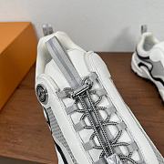 Louis Vuitton LV Rush Sneaker Black White  - 5