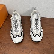 Louis Vuitton LV Rush Sneaker Black White  - 2