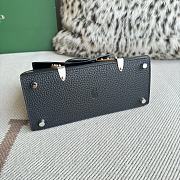 Goyard Saigon Mini Bag Black 20x7.5x15cm - 5