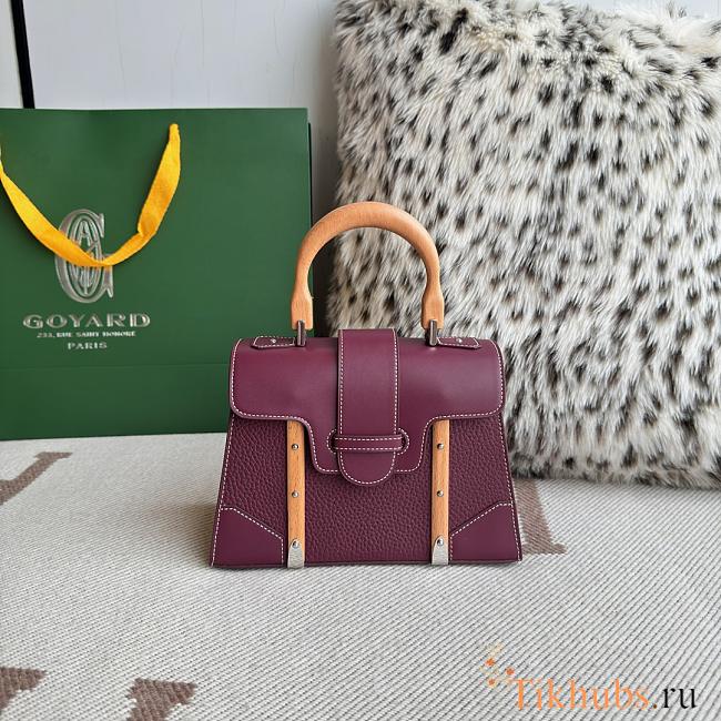 Goyard Saigon Mini Bag Purple 20x7.5x15cm - 1