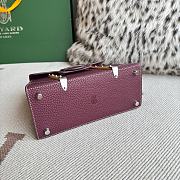 Goyard Saigon Mini Bag Purple 20x7.5x15cm - 6