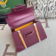 Goyard Saigon Mini Bag Purple 20x7.5x15cm - 2