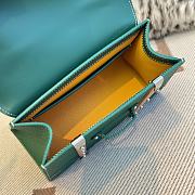 Goyard Saigon Mini Bag Green 20x7.5x15cm - 5