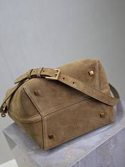YSL Le 37 Suede Beige 26x20x12cm - 5