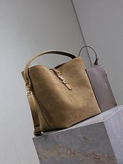 YSL Le 37 Suede Beige 26x20x12cm - 2