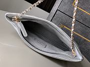 Chanel Clutch With Chain Metallic Lambskin 24x14x5cm - 5