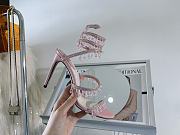 Rene Caovilla Chandelier Sandal Pink Heel 10cm - 4