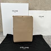 Celine Sangle Seau Beige Bag 33x23x17cm - 3