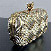 Bottega Veneta  Intreccio Knotted Clutch 19x11.5x5cm - 2