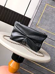 Chanel Clutch With Chain Black Lambskin 24x14x5cm - 4