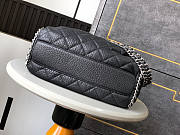 Chanel Chain Around Hobo Black Quilted 29x12x31cm - 5