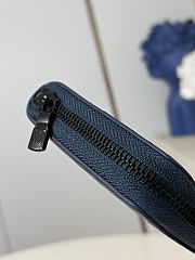 Louis Vuitton LV Zippy Wallet Blue 21x10x2.5cm - 3