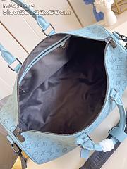 Louis Vuitton LV Keepall 50 Sky Blue 50x29x23cm - 5