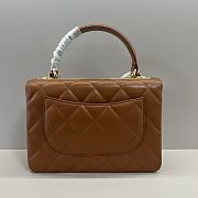 Chanel Trendy Lambskin Gold Hardware 25x12x17cm - 5