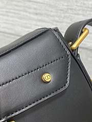 Dior Small Streetchic Bag Black Smooth Calfskin 24x12.5x5cm - 6