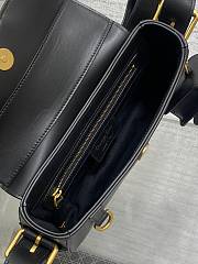 Dior Small Streetchic Bag Black Smooth Calfskin 24x12.5x5cm - 2