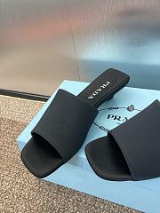 Prada Satin Black Pump 4cm - 4
