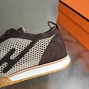 Hermes Jet Sneaker Brown - 4