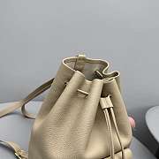 Loro Piana Extra Drawstring Backpack L27 Beige 25x27x14cm - 6