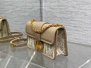 Dior 30 Montaigne East-West Bag Natural 21x12x6cm - 3