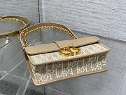 Dior 30 Montaigne East-West Bag Natural 21x12x6cm - 4